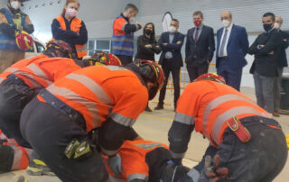 Academia Aragonesa de Bomberos en TechnoPark